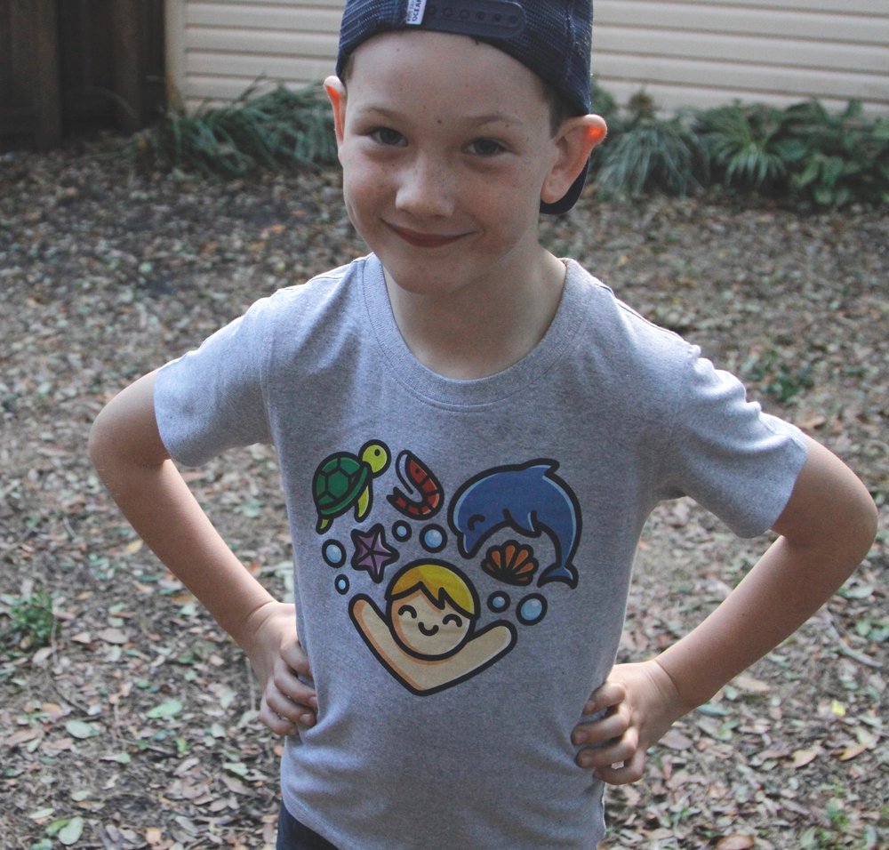 新品未使用/ SEA CHIBI GRAPHIC TEE size2 kids 新品未使用/ SEA CHIBI GRAPHIC TEE size2 kids